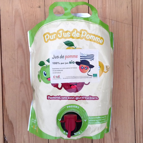Jus de pomme bag 3L
